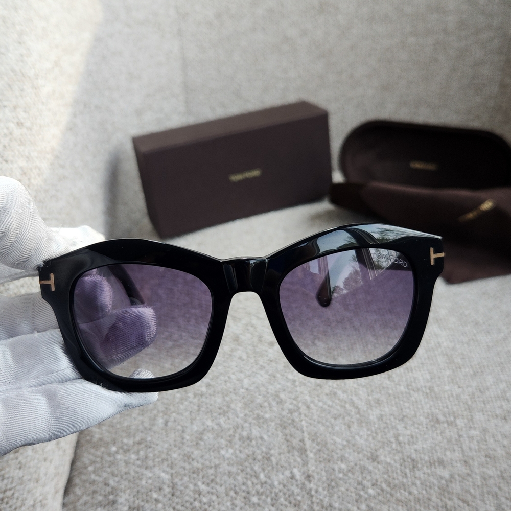 Tom Ford Black Gradient Lens Women’s Sunglasses